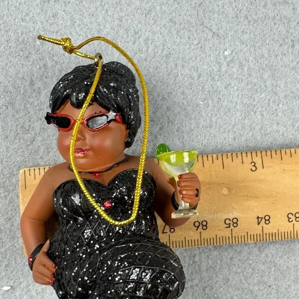 December Diamonds Margarita Cocoa Mermaid Ornament 2008 Hard to Find 55-90416